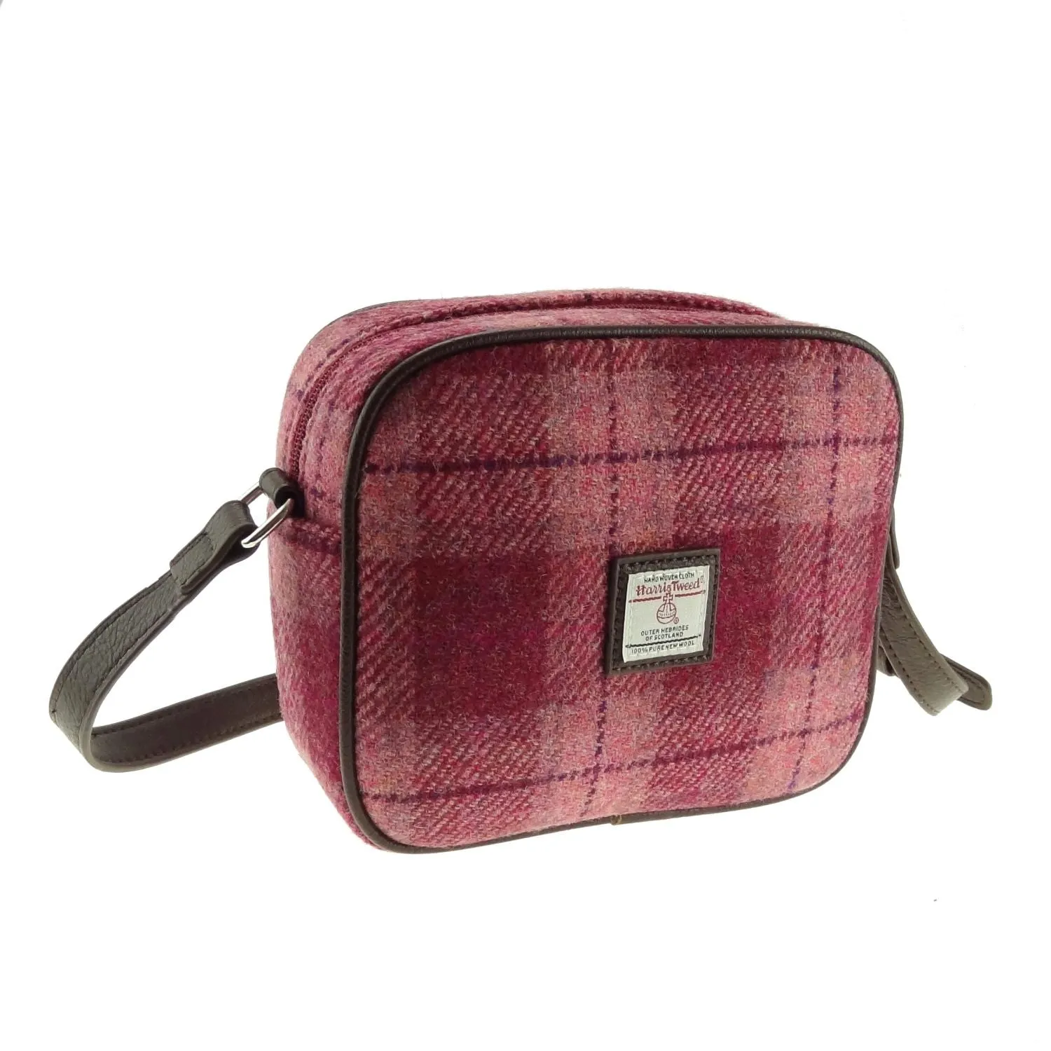 Glen Appin Harris Tweed Mini Bag Almond LB1210