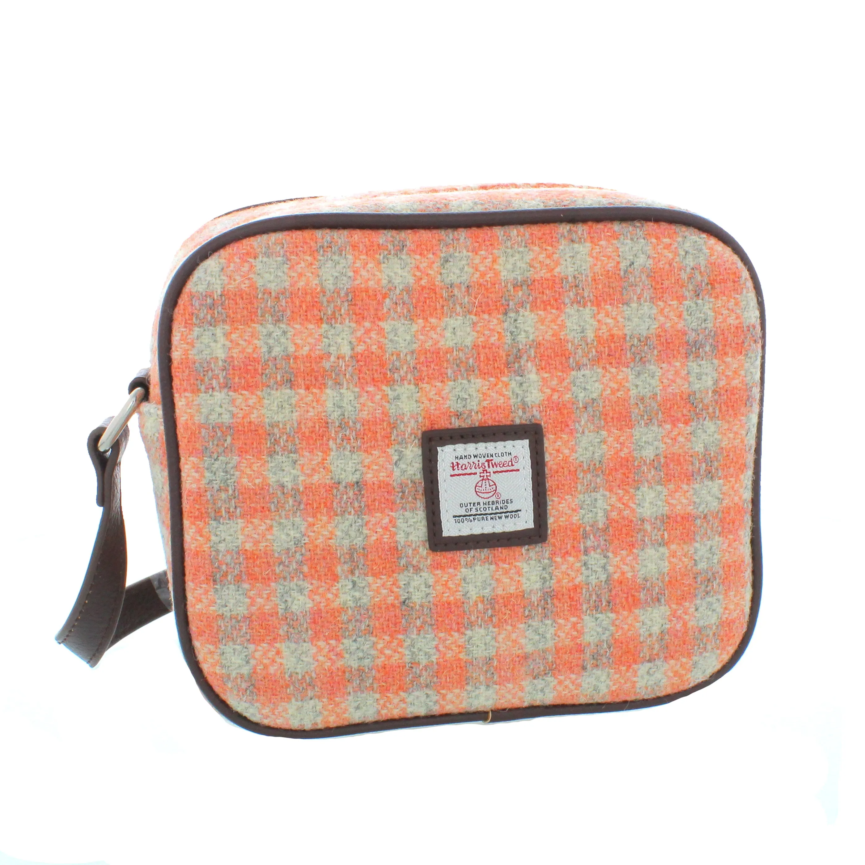 Glen Appin Harris Tweed Mini Bag Almond LB1210