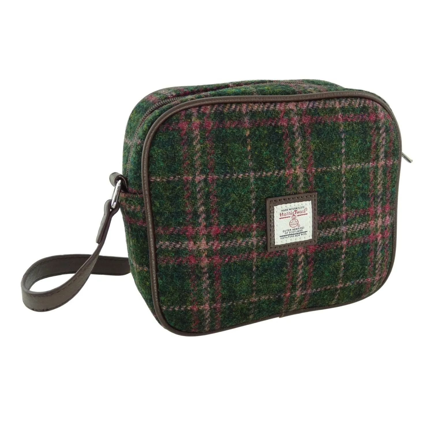 Glen Appin Harris Tweed Mini Bag Almond LB1210