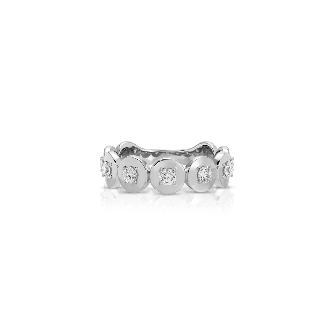 Gold Frame Diamond Ring