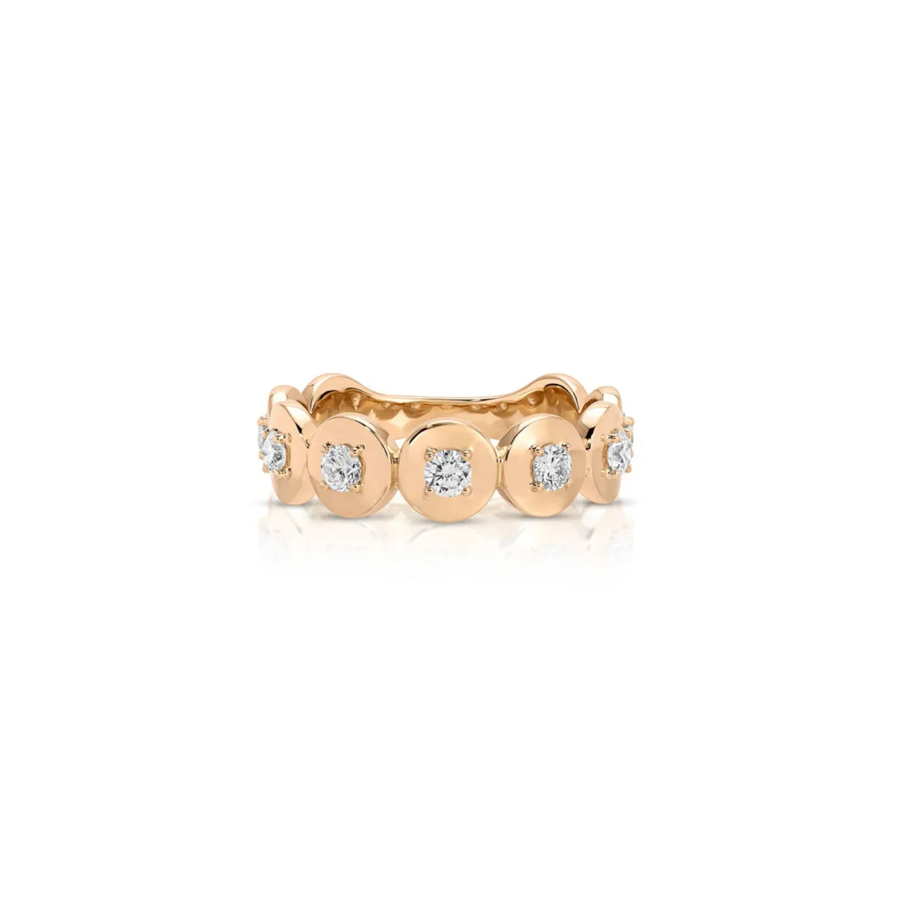 Gold Frame Diamond Ring