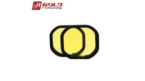 GOLD RUNWAY X4 YELLOW LENSE