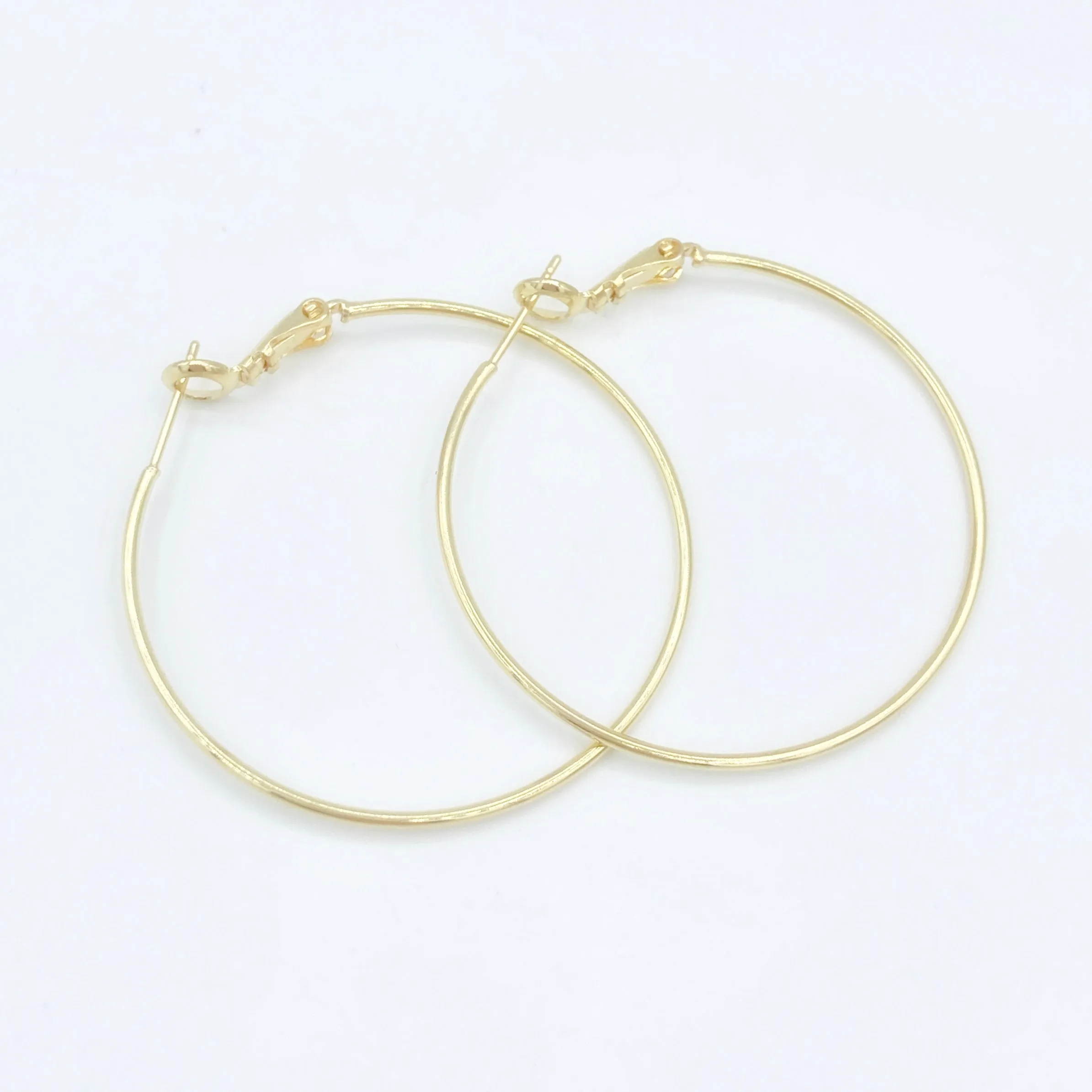 Gold Statement Hoops 7.0