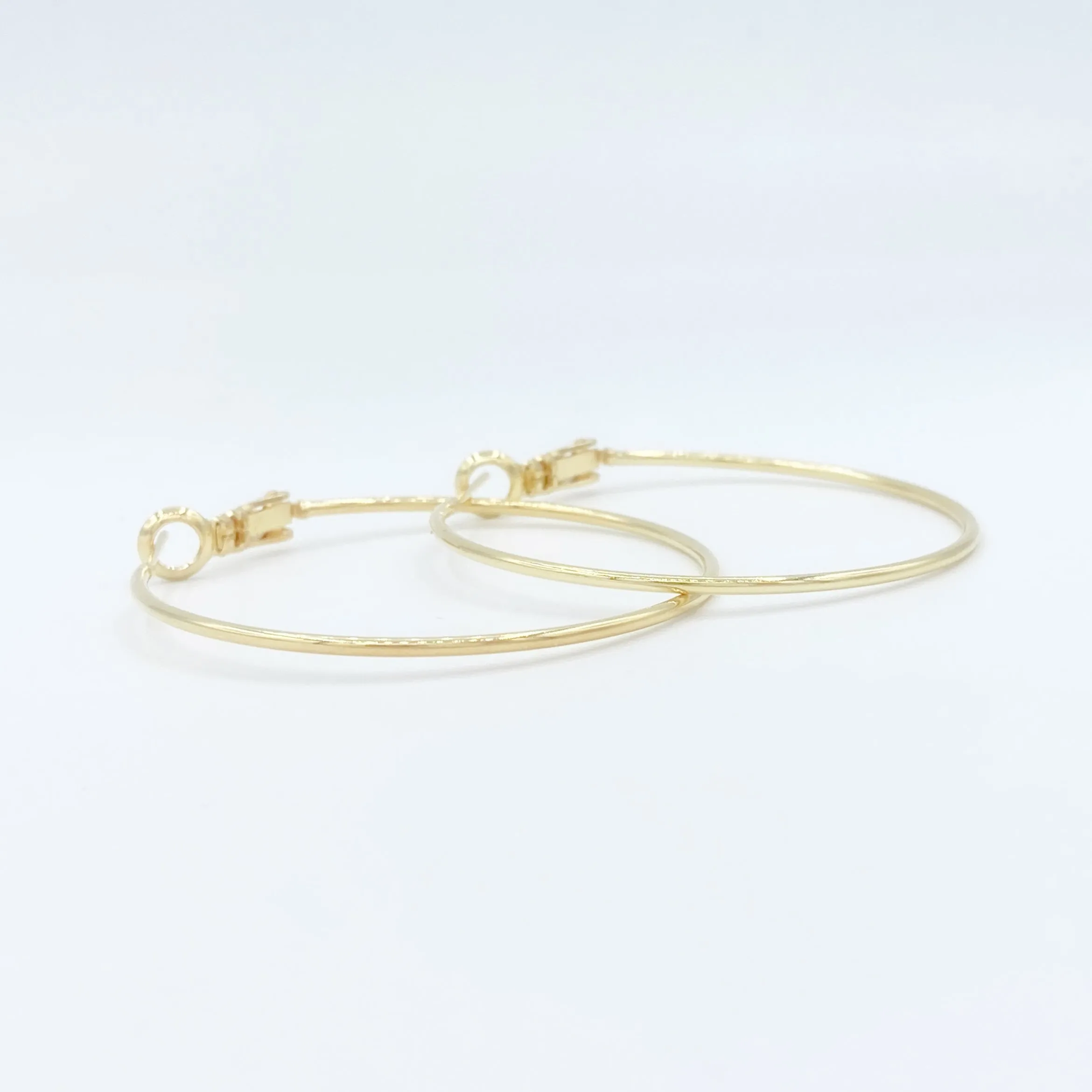 Gold Statement Hoops 7.0