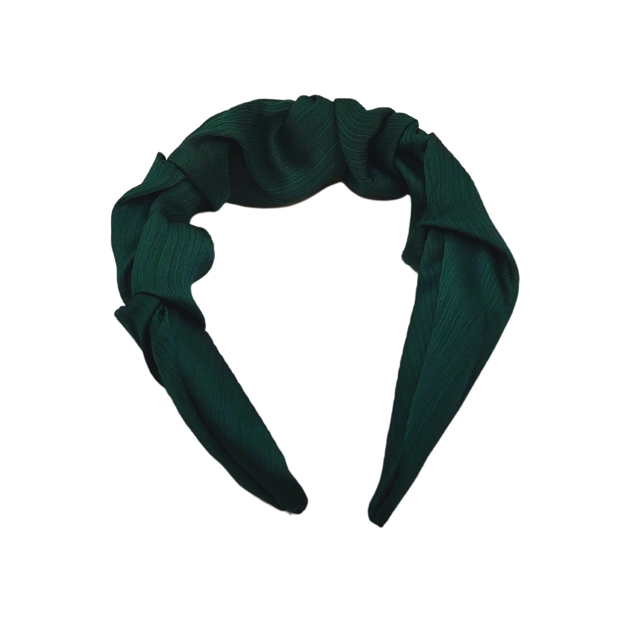 Green Pleated Headband