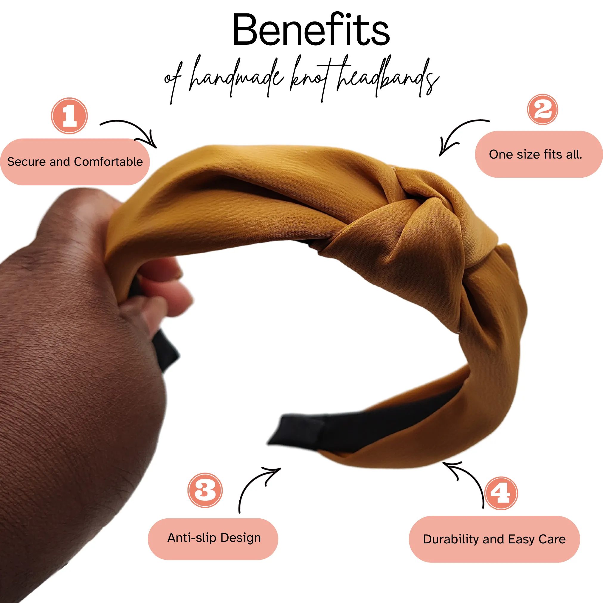 Green Pleated Headband
