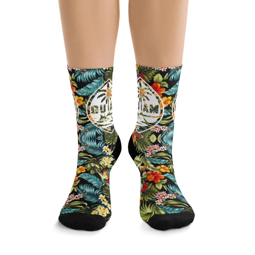 Guam Floral Socks
