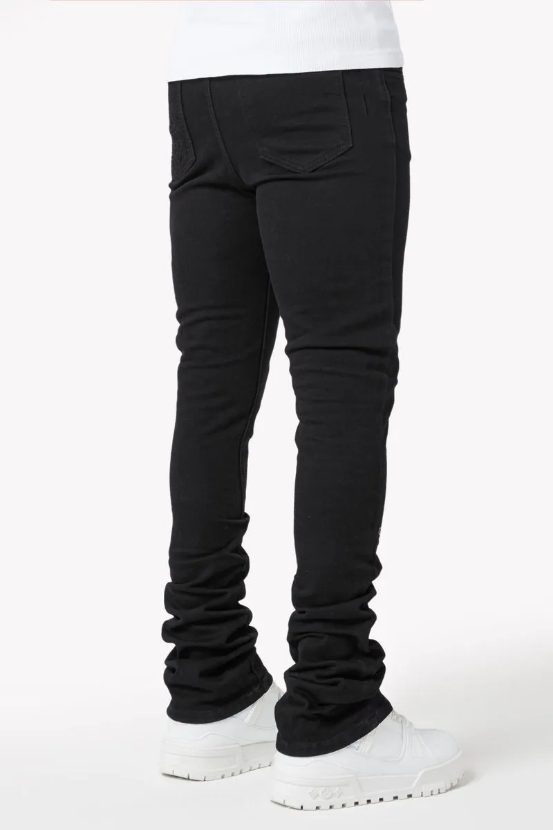 GUAPI Obsidian Black Basics Stacked Denim