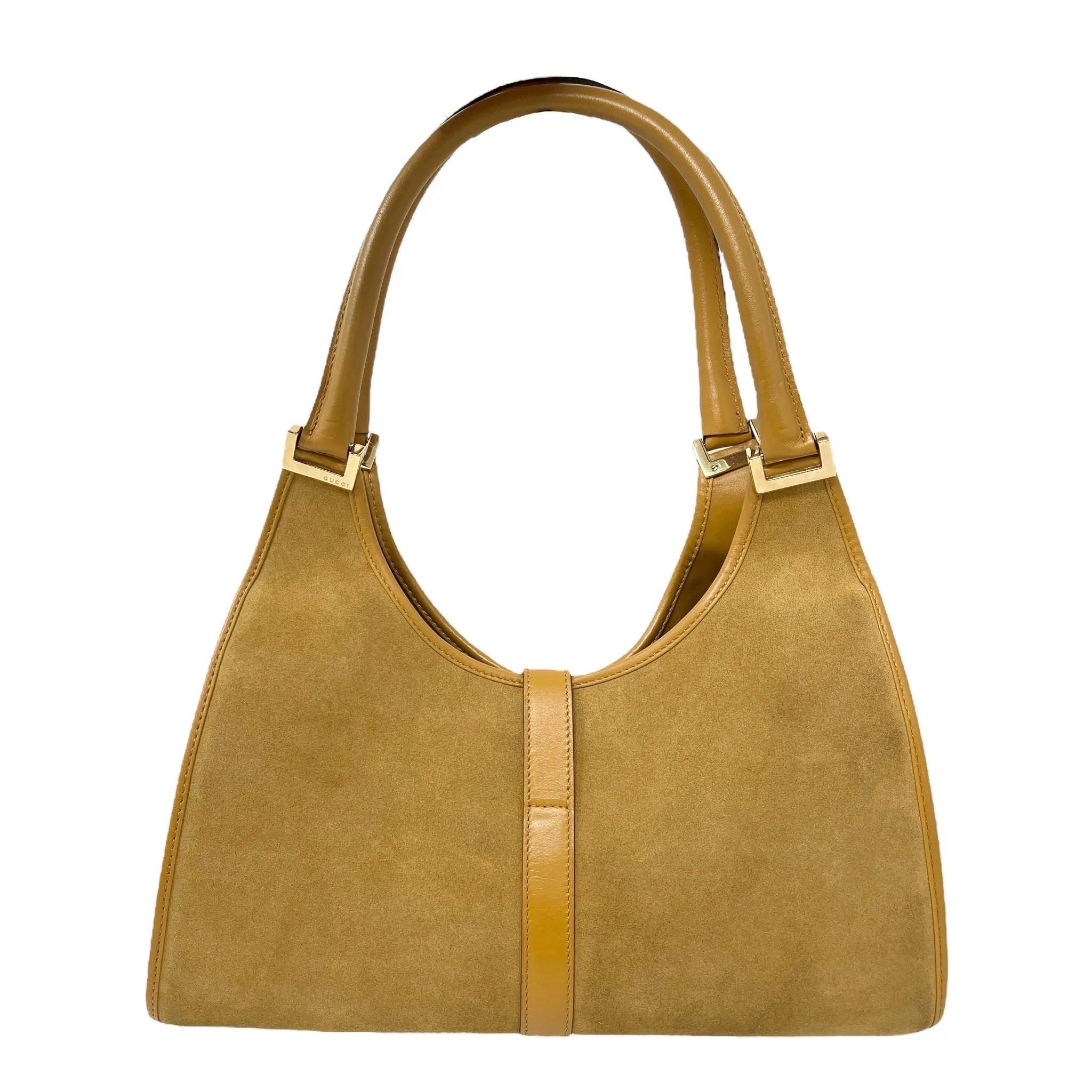 Gucci Tan Suede Jackie Bag