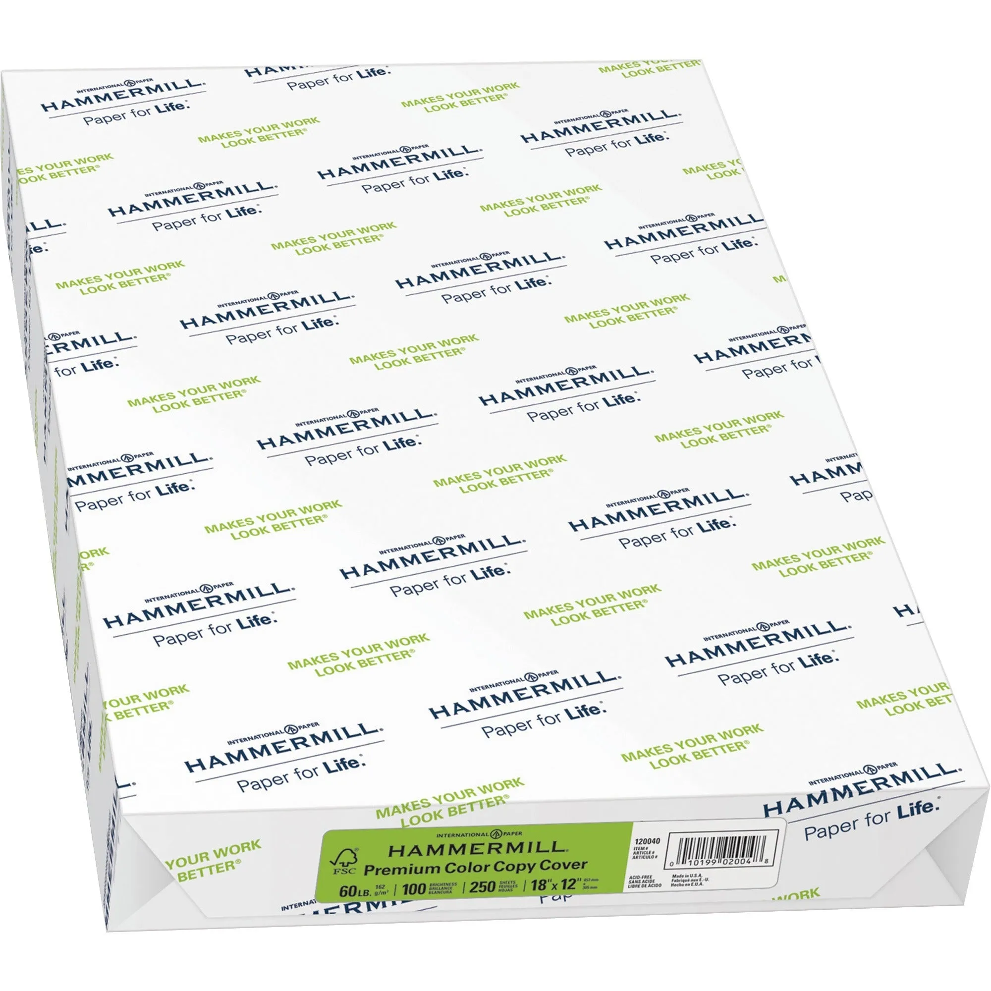 Hammermill Paper for Color 12x18 Laser, Inkjet Printable Multipurpose Card Stock