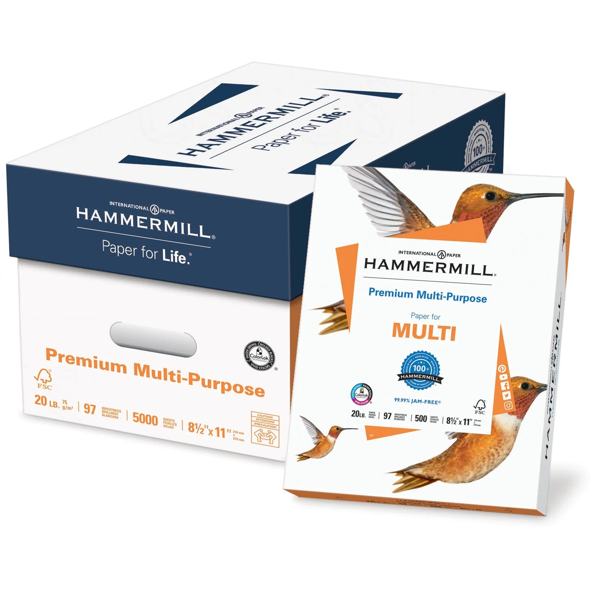 Hammermill Paper for Multi 8.5x11 Copy & Multipurpose Paper