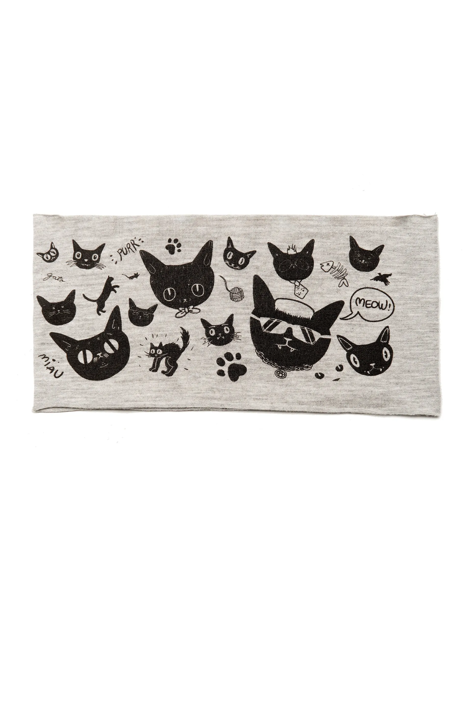 Headband/Gaiter/Mask: Gatos by Deux Goods (KIDS)