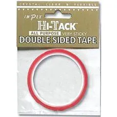 Hi-Tack Double Sided Clear Adhesive Tape 19mm x 5m