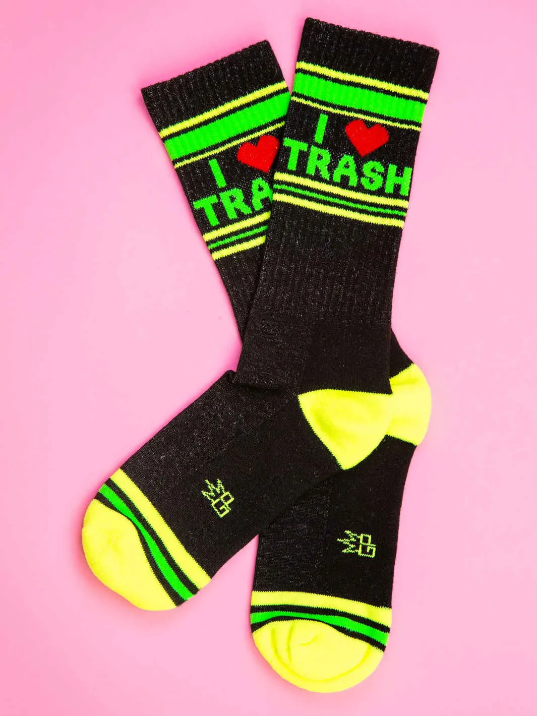 I LOVE TRASH SOCKS