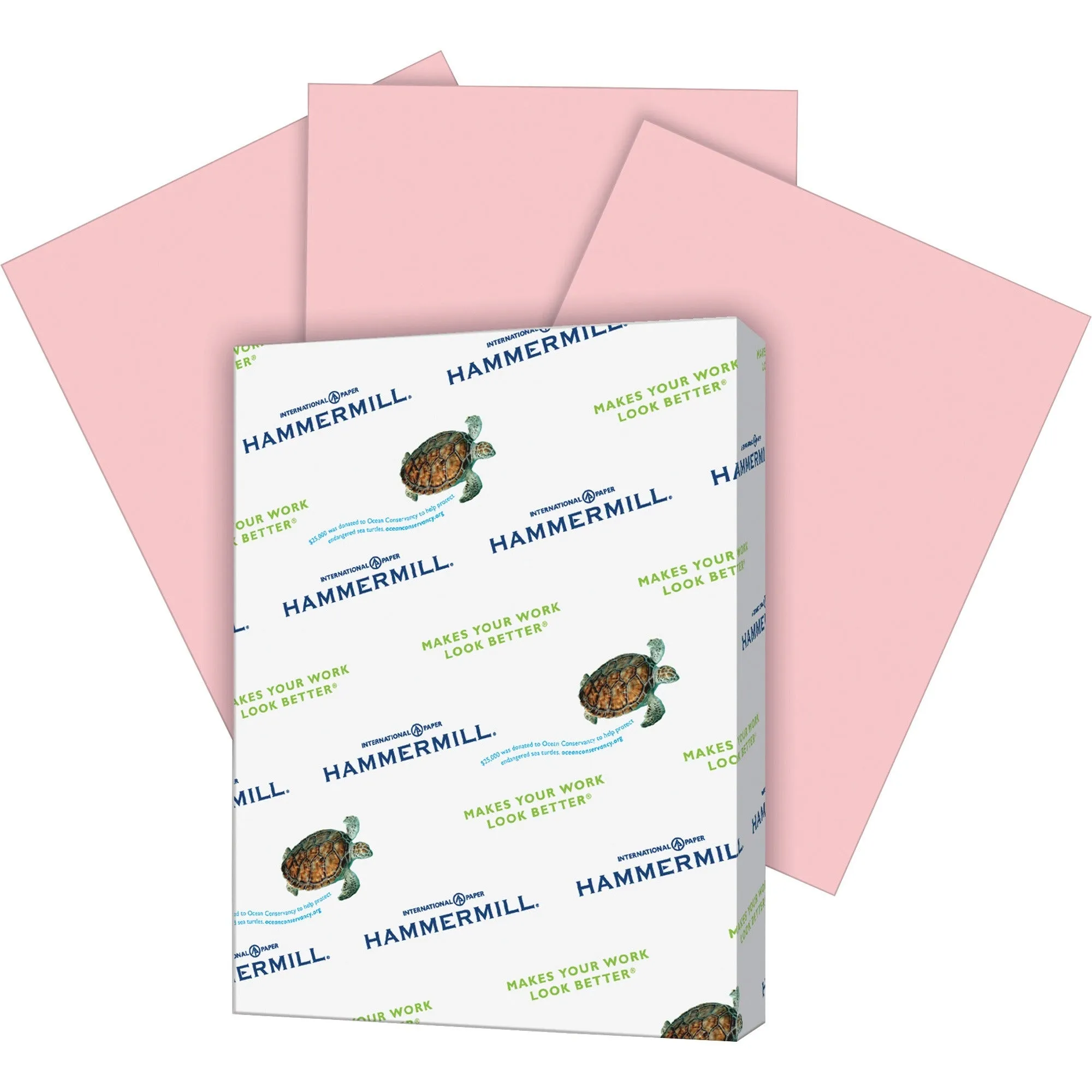 International Paper Paper for Copy 8.5x11 Colored Paper - 30% Recycled