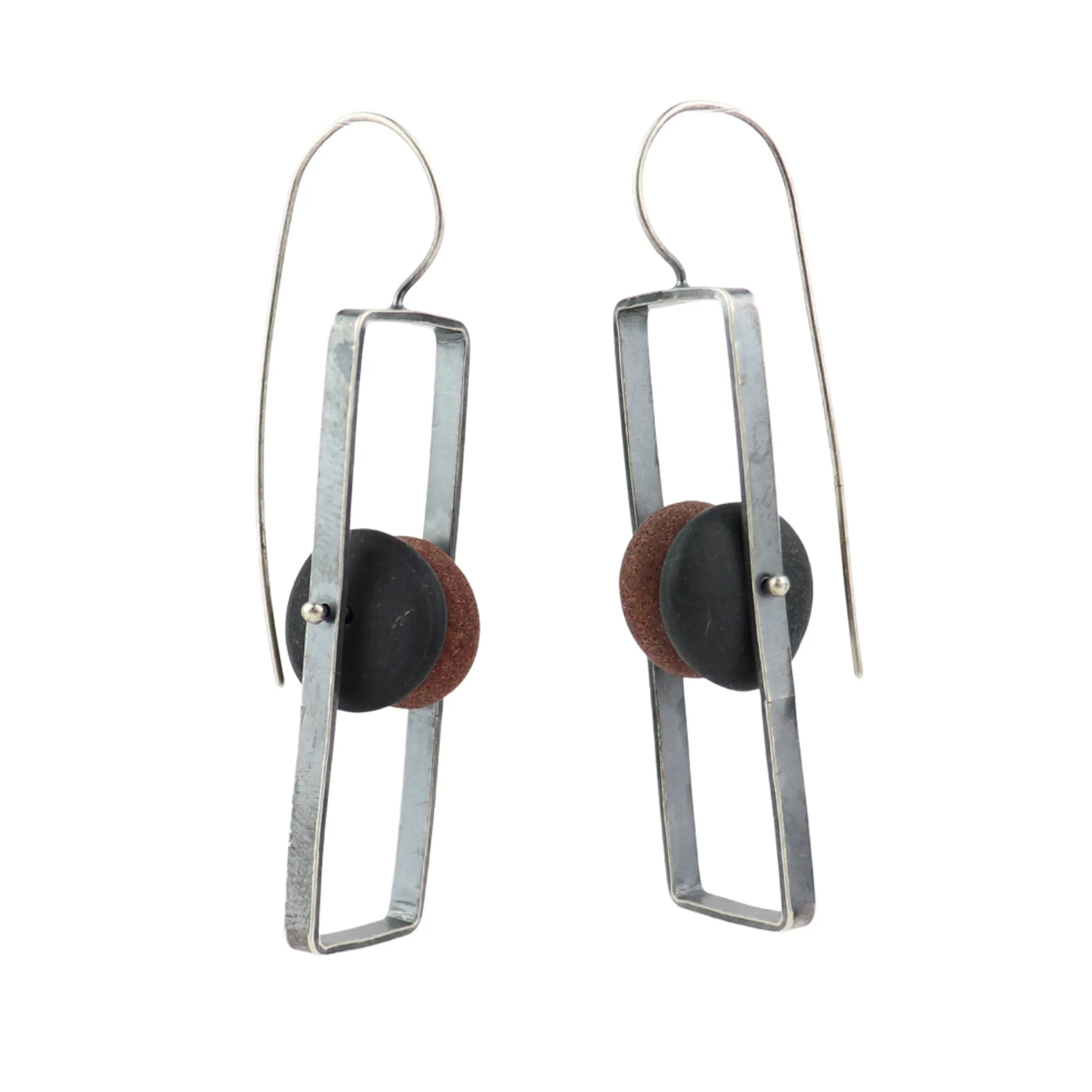 Jennifer Nunnelee Rectangle Earrings