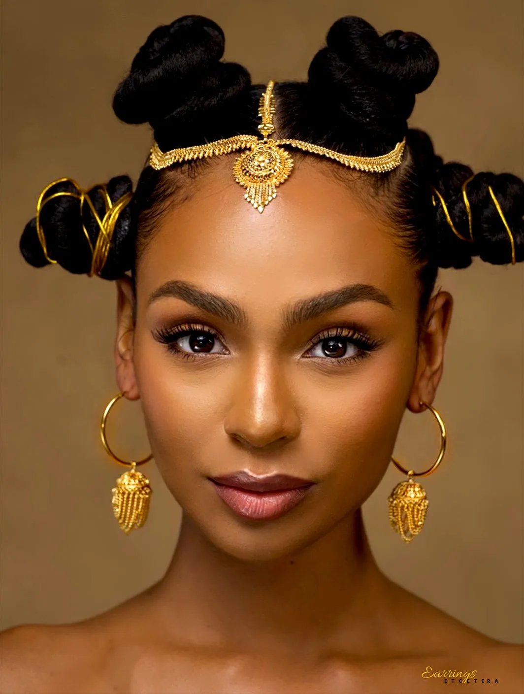 JHUMKA  HOOP EARRINGS