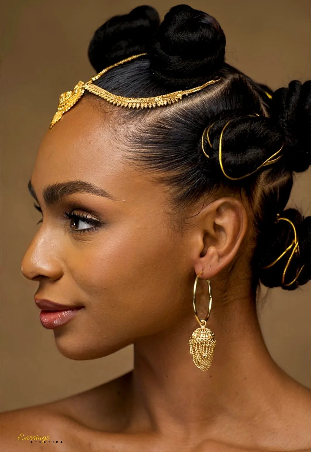 JHUMKA  HOOP EARRINGS