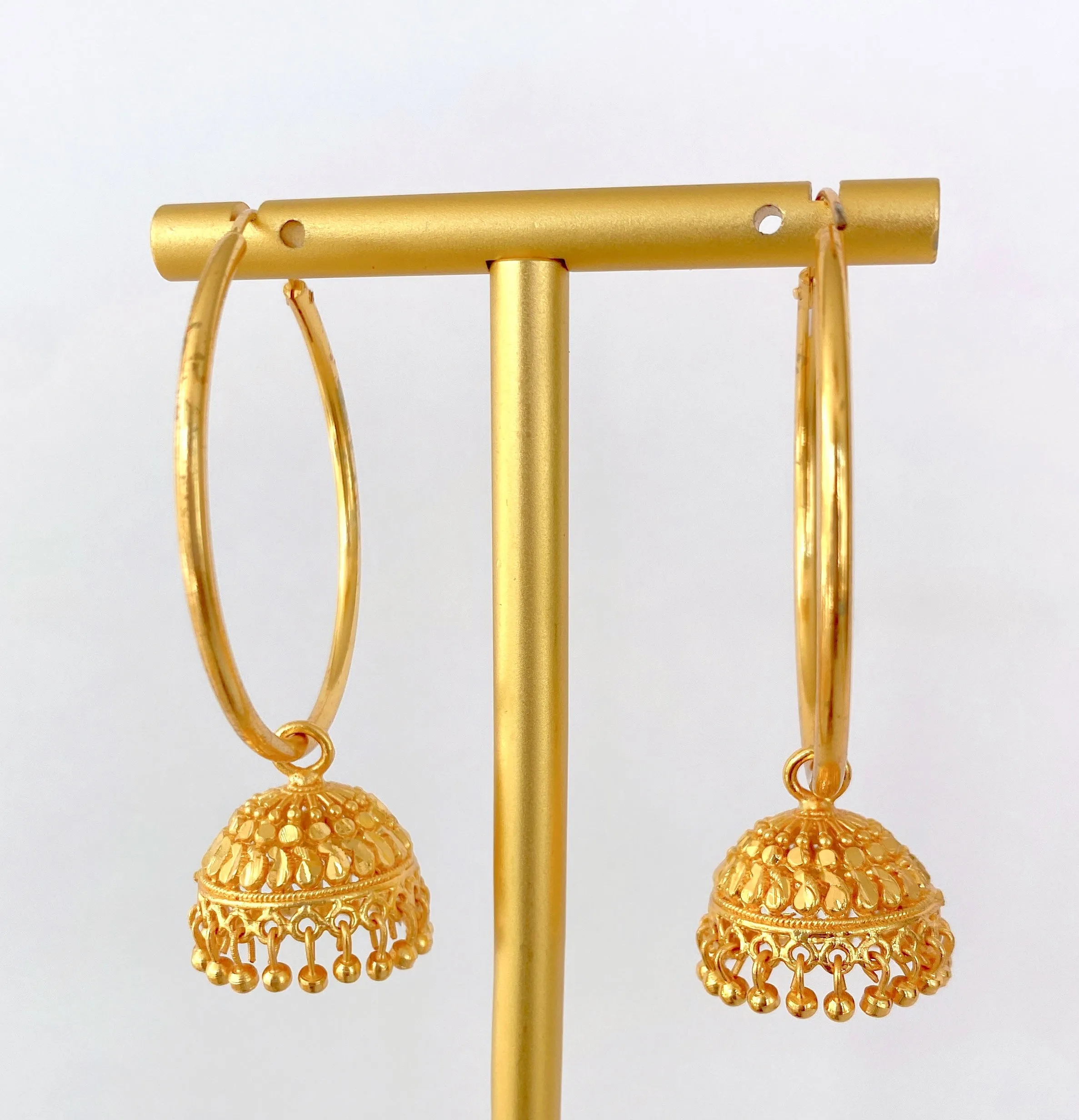 JHUMKA  HOOP EARRINGS