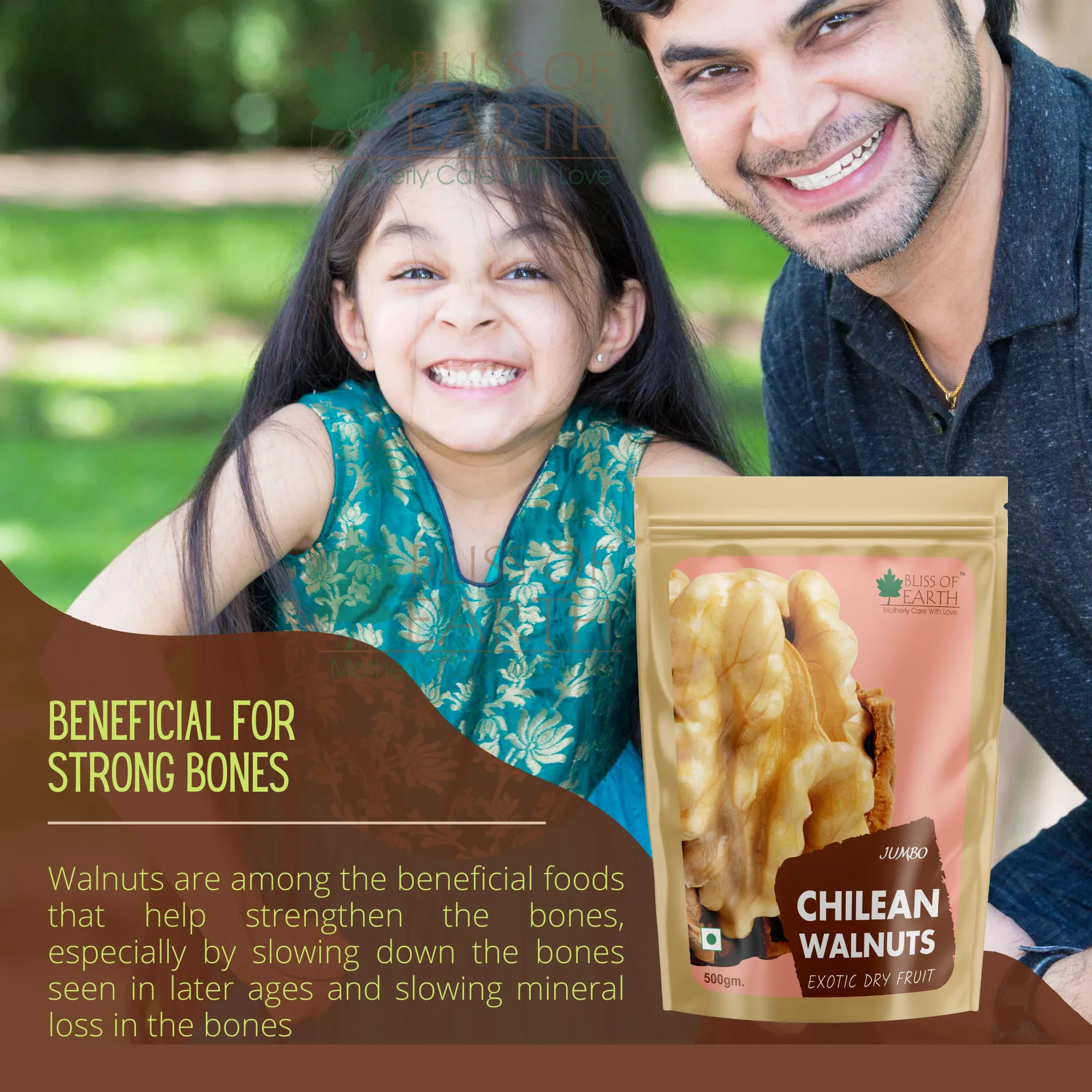 Jumbo Chilean Walnuts 100gm