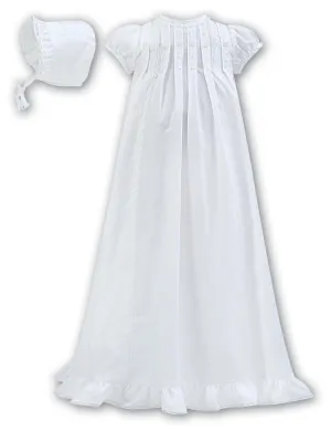 Lana Christening robe & bonnet