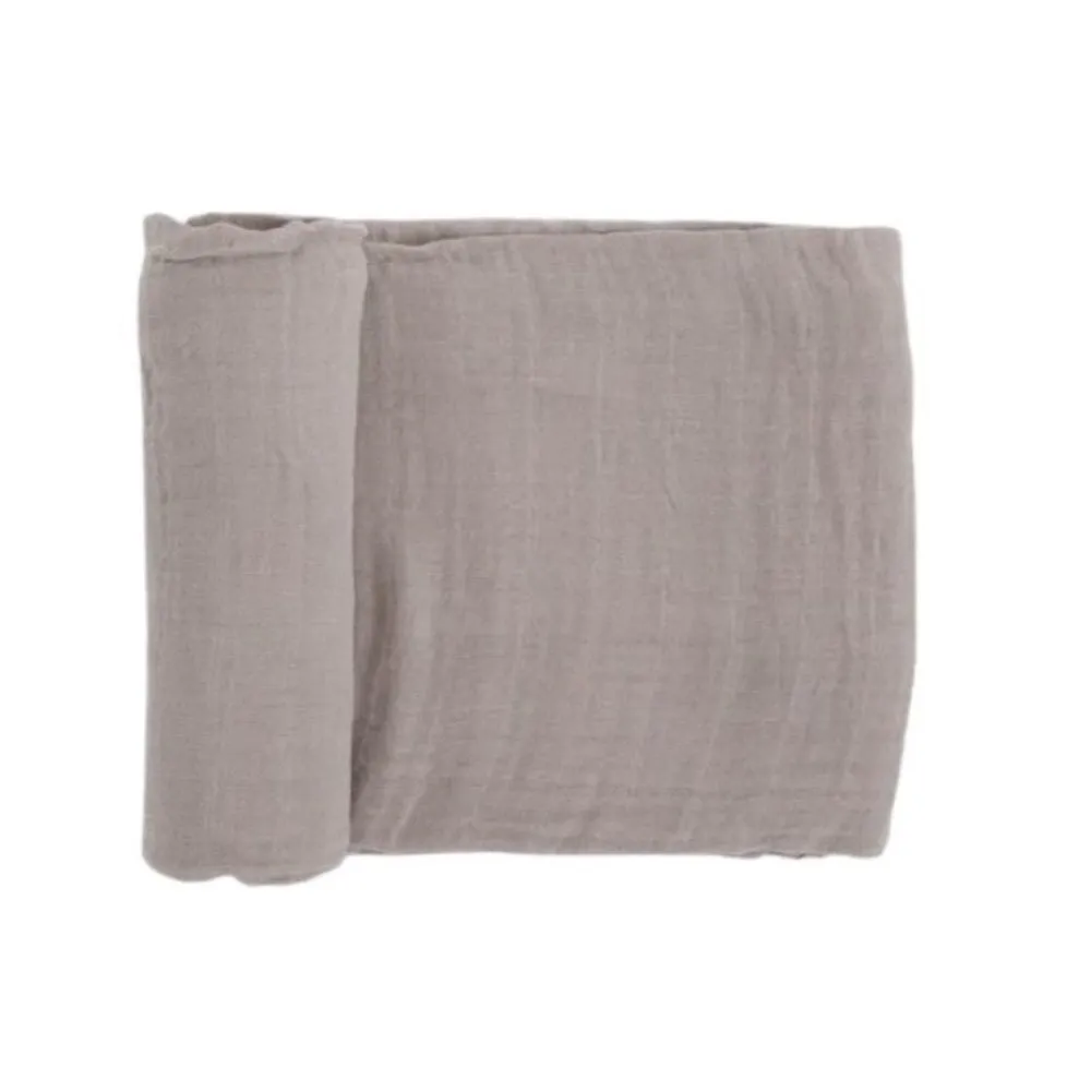 Little Unicorn Cotton Muslin Single Swaddle (Porpoise)