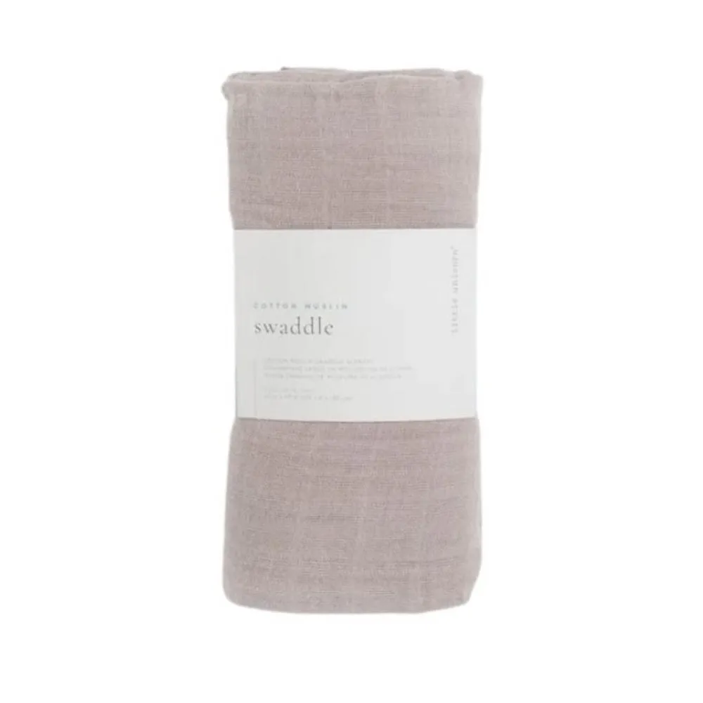 Little Unicorn Cotton Muslin Single Swaddle (Porpoise)