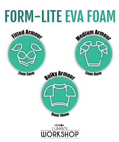 Lumin's Workshop Grey Form-Lite EVA Foam