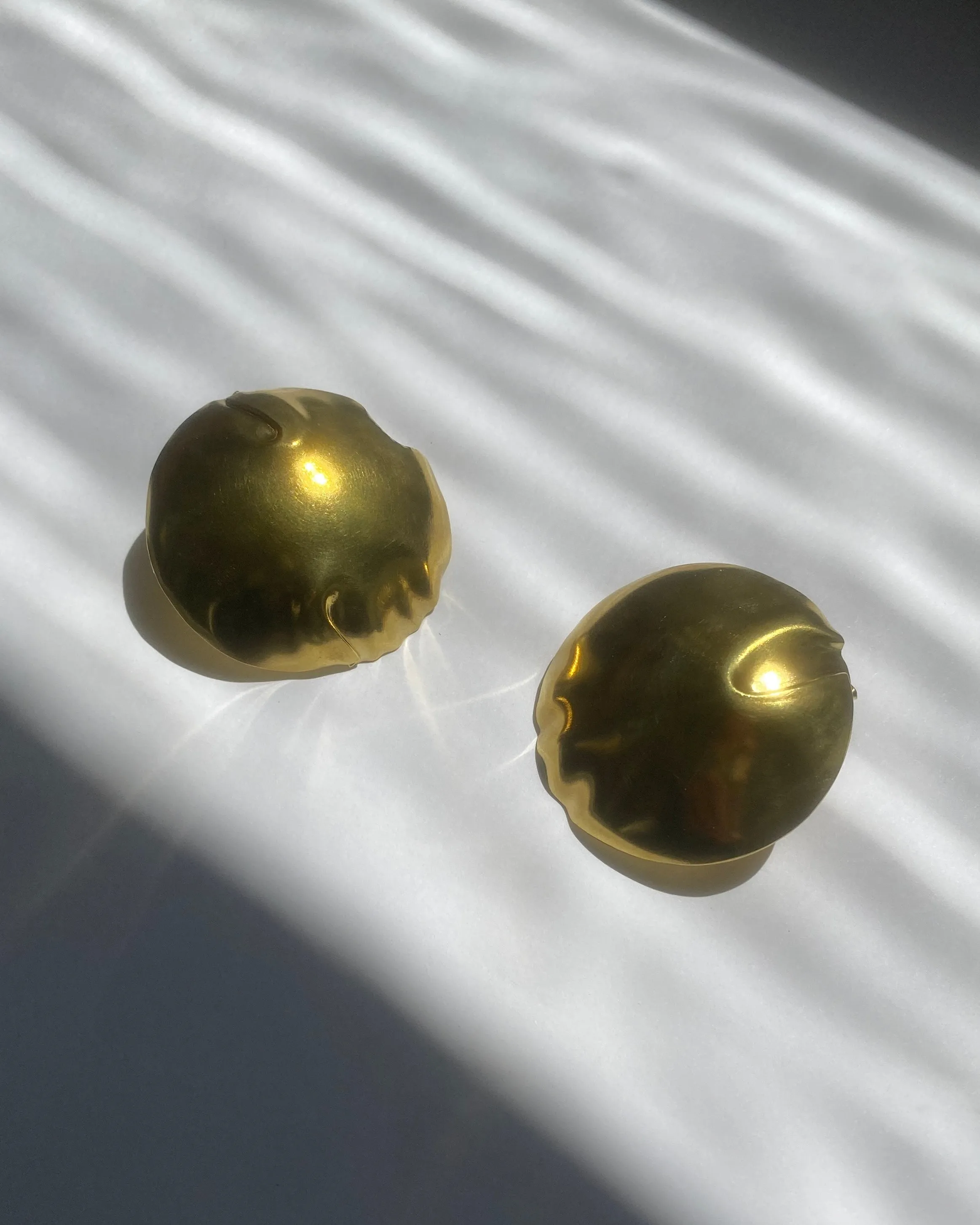 Lunar Dome Earrings