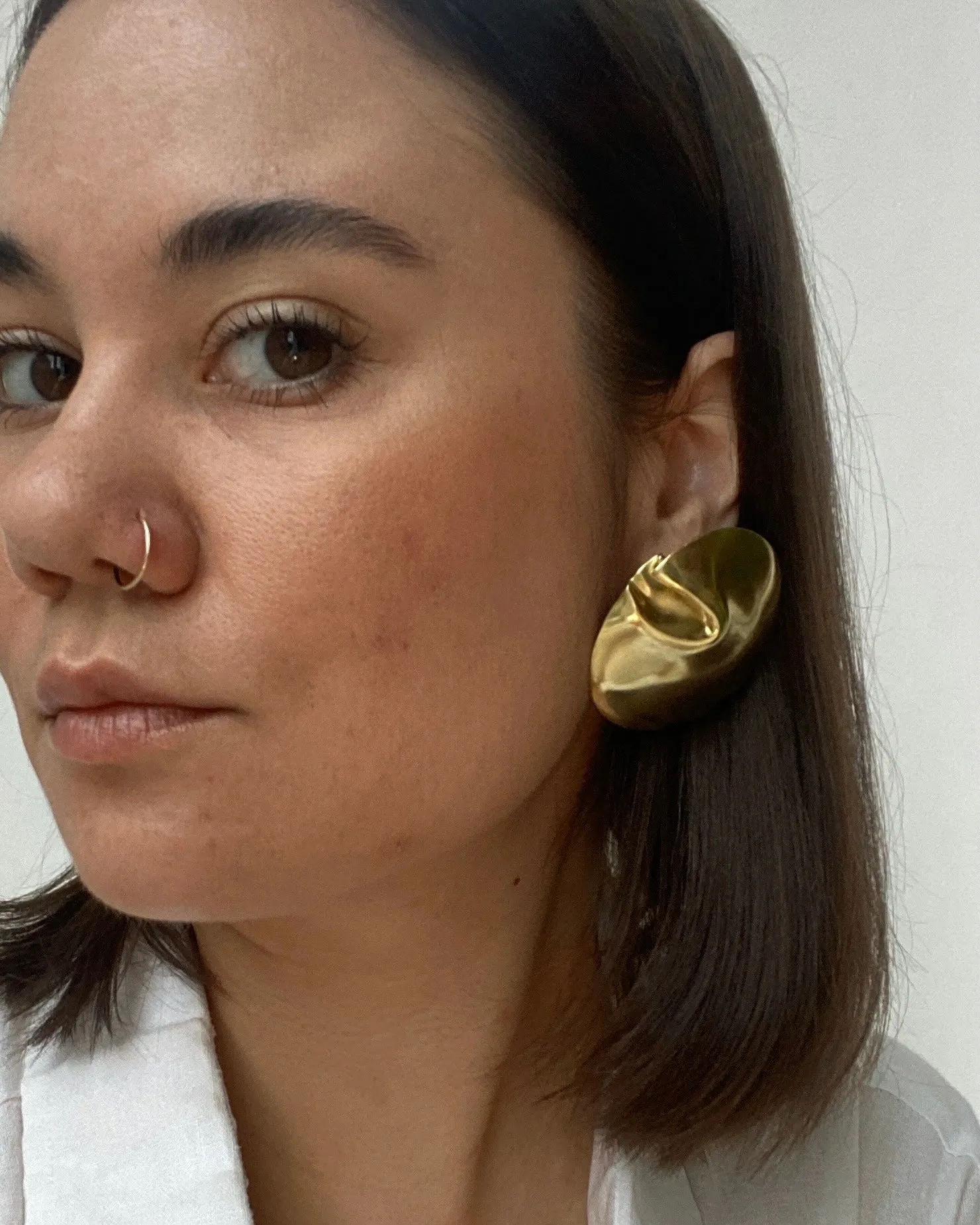 Lunar Dome Earrings