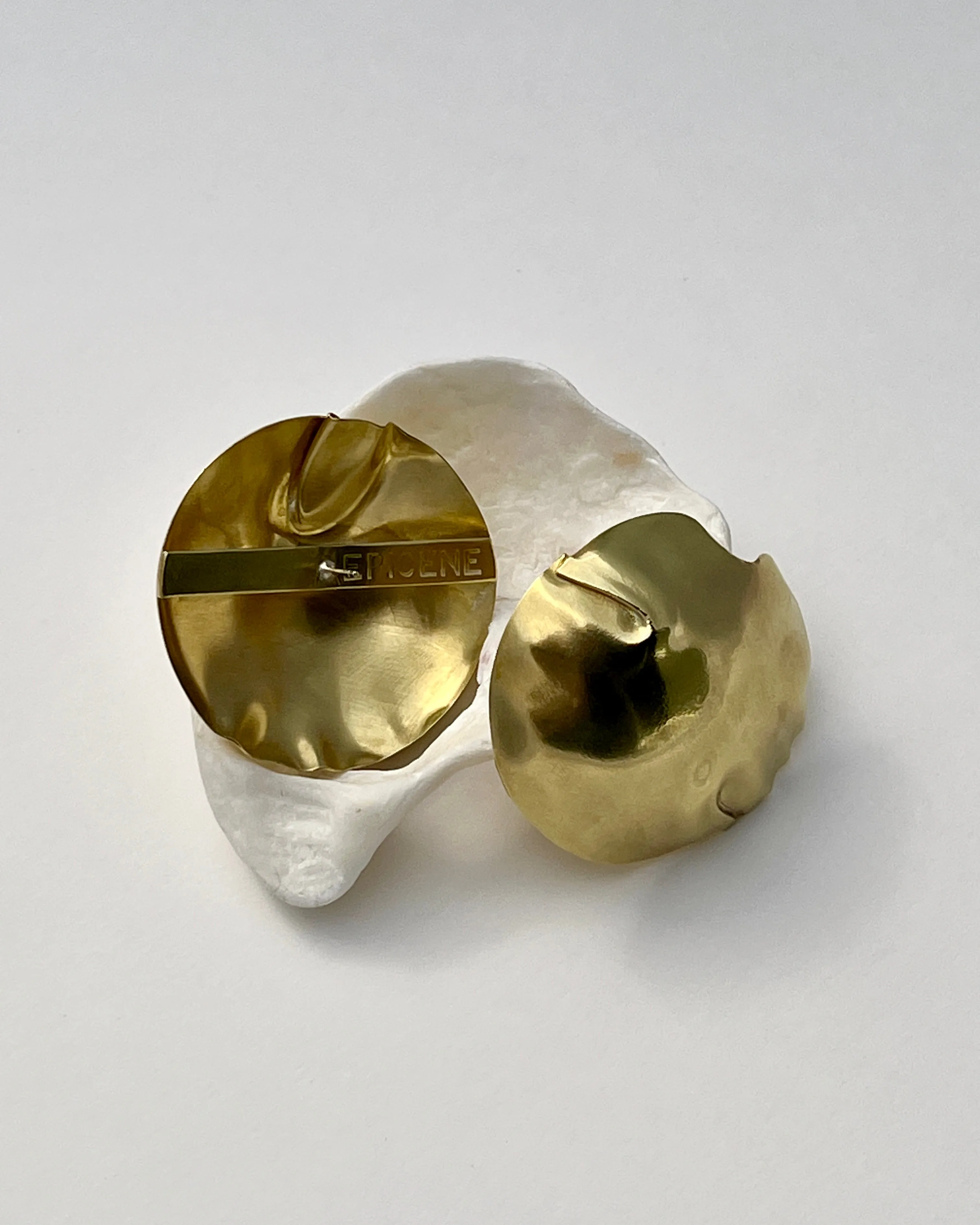 Lunar Dome Earrings