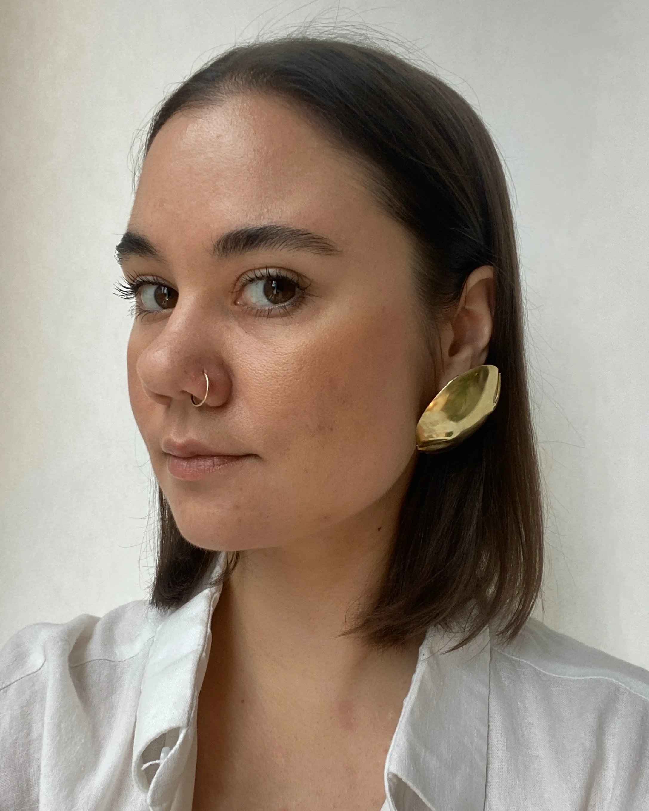 Lunar Dome Earrings