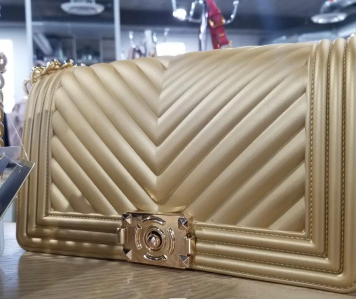 Lux Baddie Chain Purse