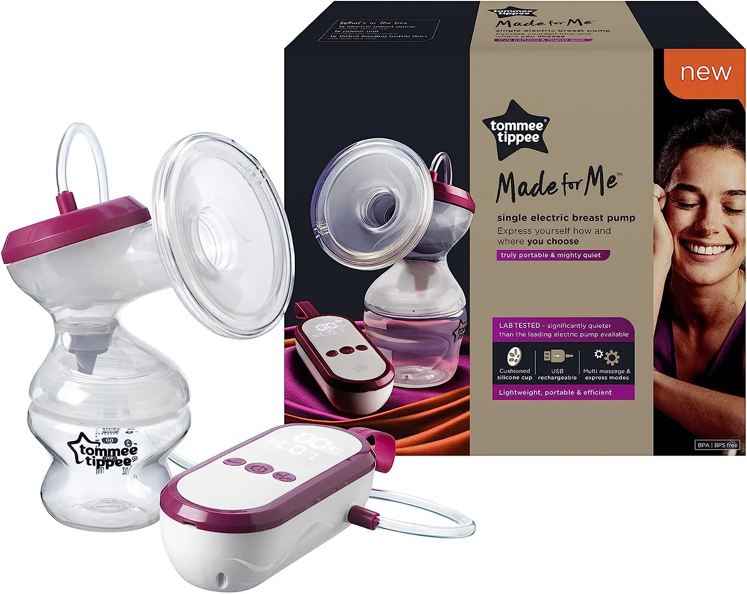 Made for Me Single Electric Breast Pump