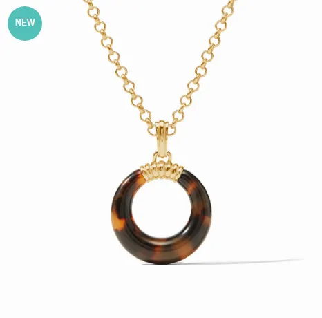 Madison Statement Necklace - Tortoiseshell