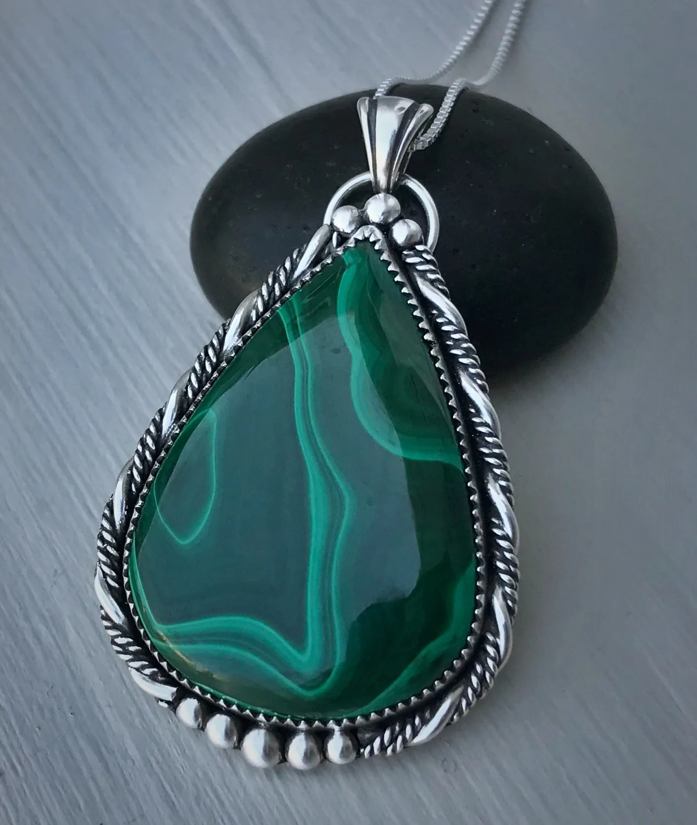 Malachite Pendant