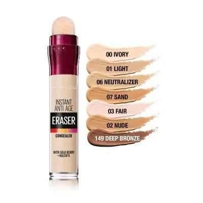 Maybelline Instant Age Eraser Multi Use Concealer - 01 Light