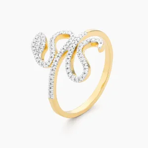 Mighty Asp Statement Ring