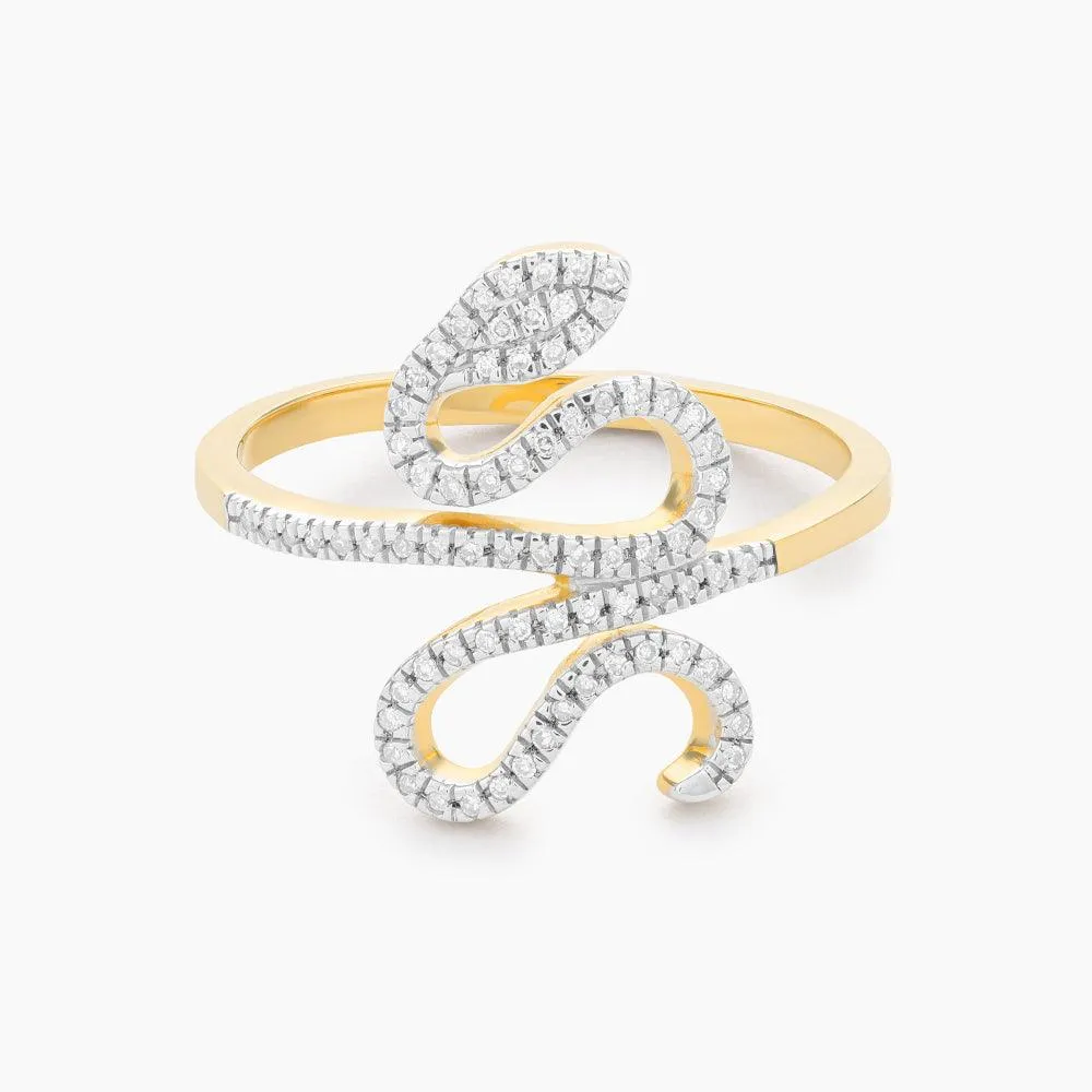 Mighty Asp Statement Ring