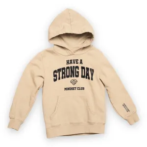 Mindset Club Statement Hoodie - Sand