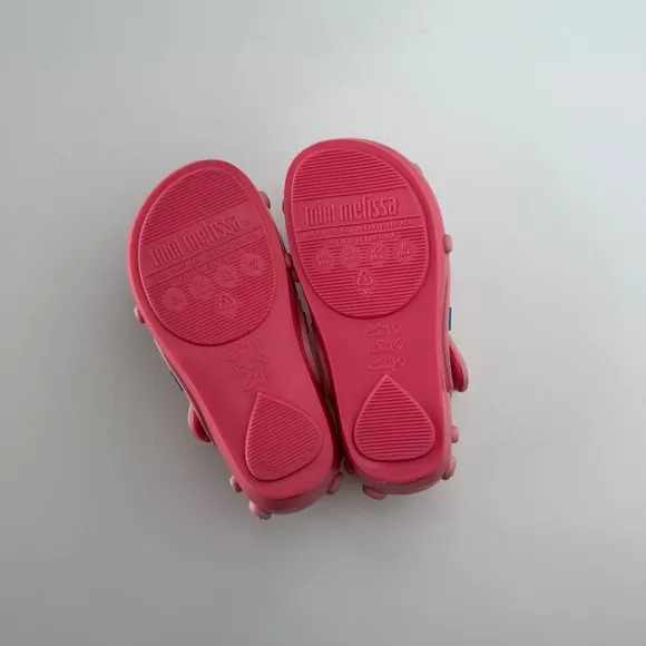 Mini Melissa Toddler Girl Ultragirl Donut Flat Shoe size 8