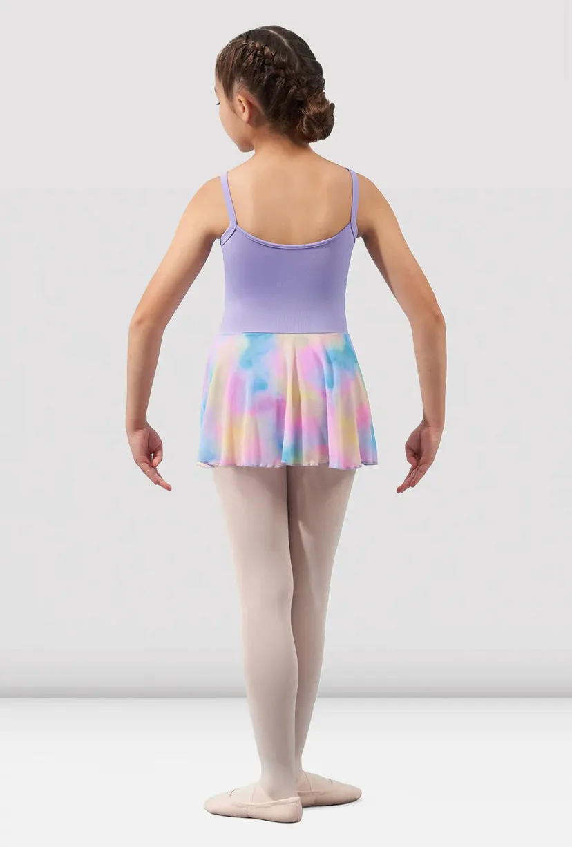 Mirella Girl’s Watercolour Skirted Leotard