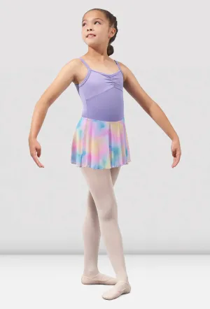 Mirella Girl’s Watercolour Skirted Leotard