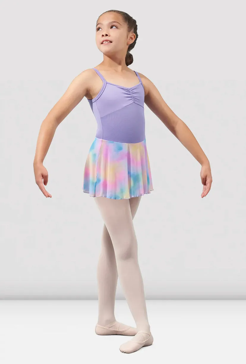 Mirella Girl’s Watercolour Skirted Leotard