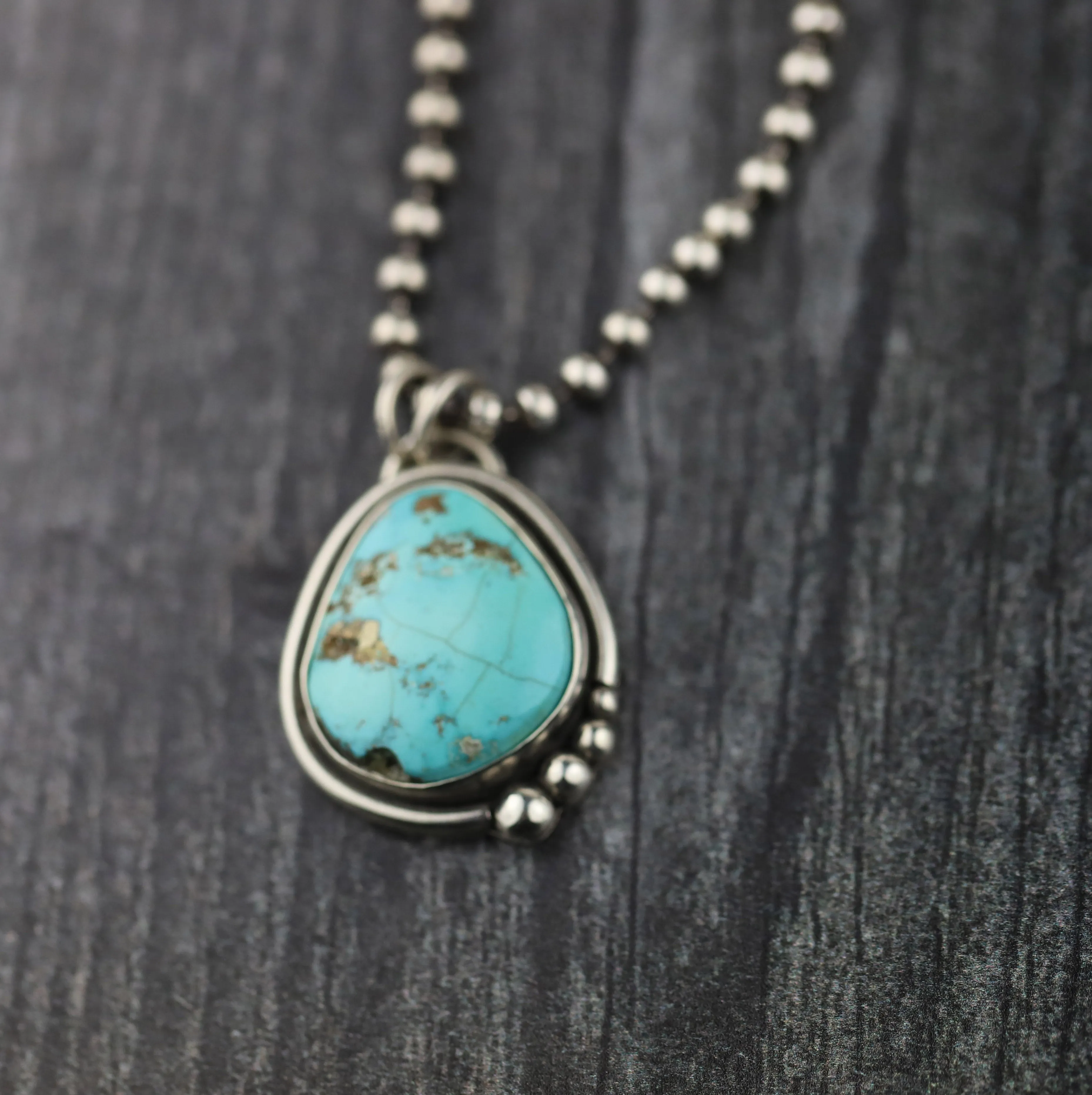 Morenci Turquoise Statement Necklace