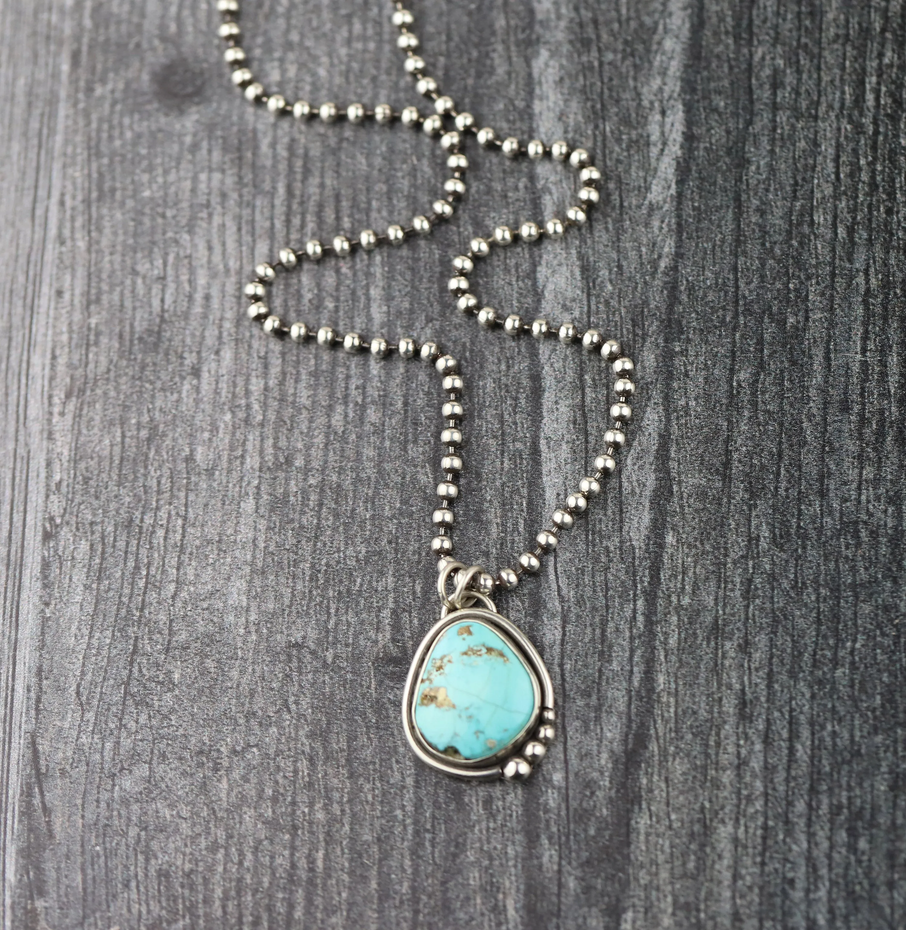 Morenci Turquoise Statement Necklace