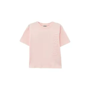 Moschino Kids Girl's Pink Short Sleeve T-Shirt