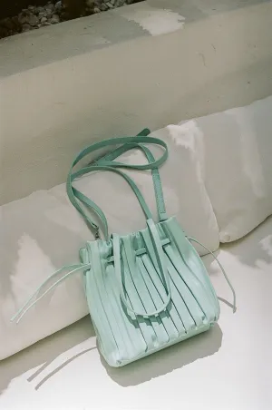 Nadia Pleated Bag - Mint