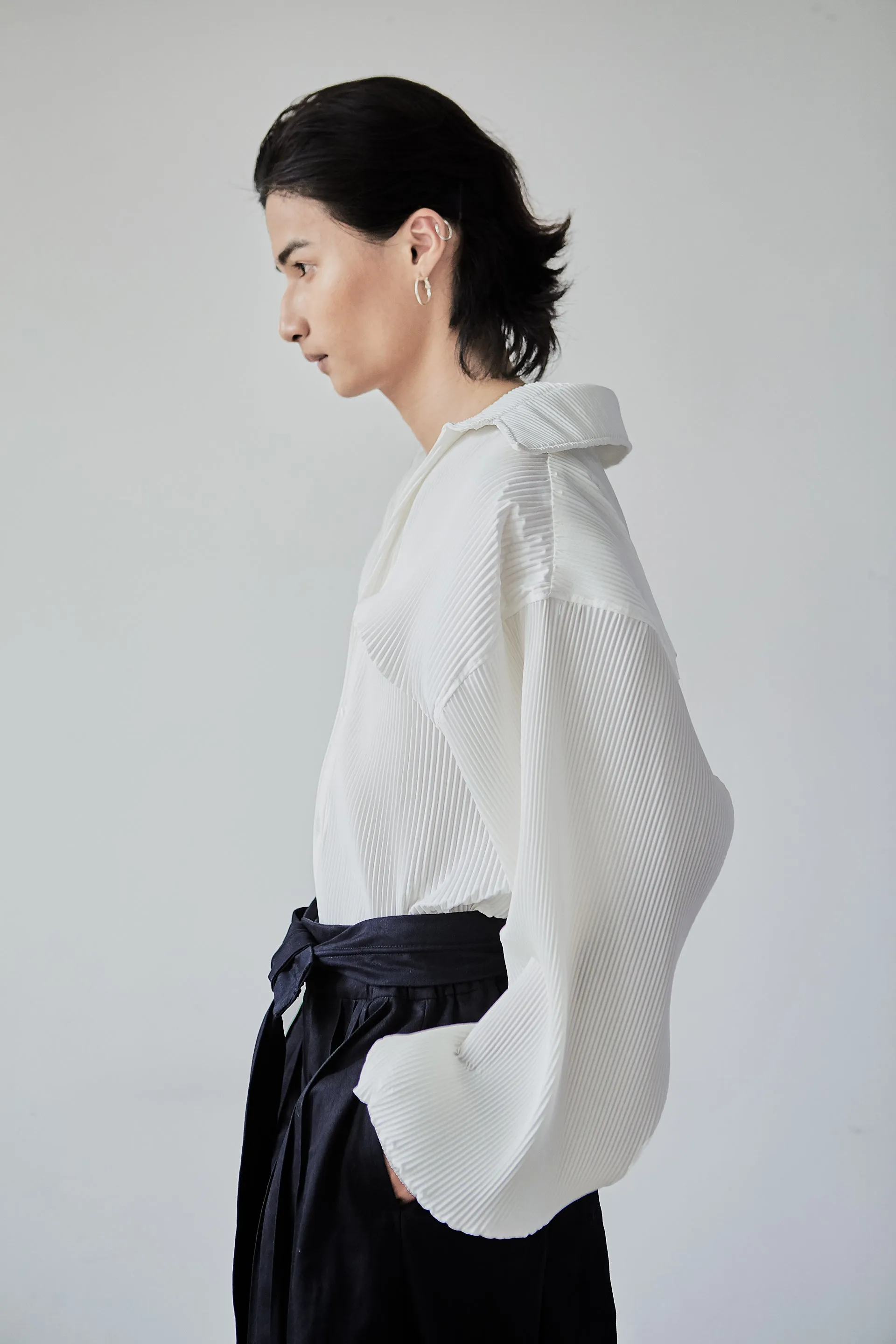 Nameless Pleated Shirt