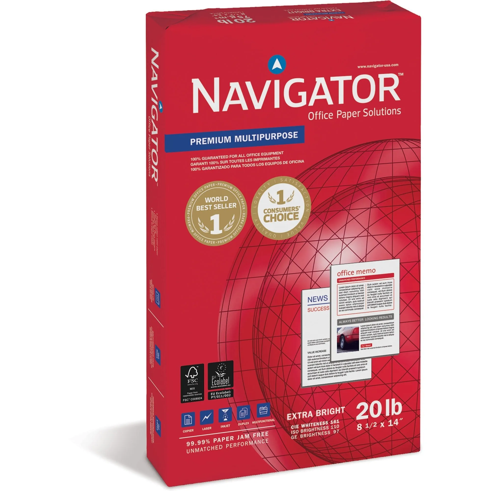 Navigator Laser, Inkjet Copy & Multipurpose Paper